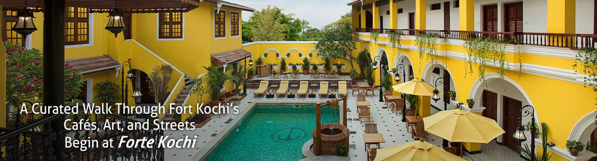 A Curated Walk Through Fort Kochi's Cafes, Art, and Streets — Begin at Forte Kochi
